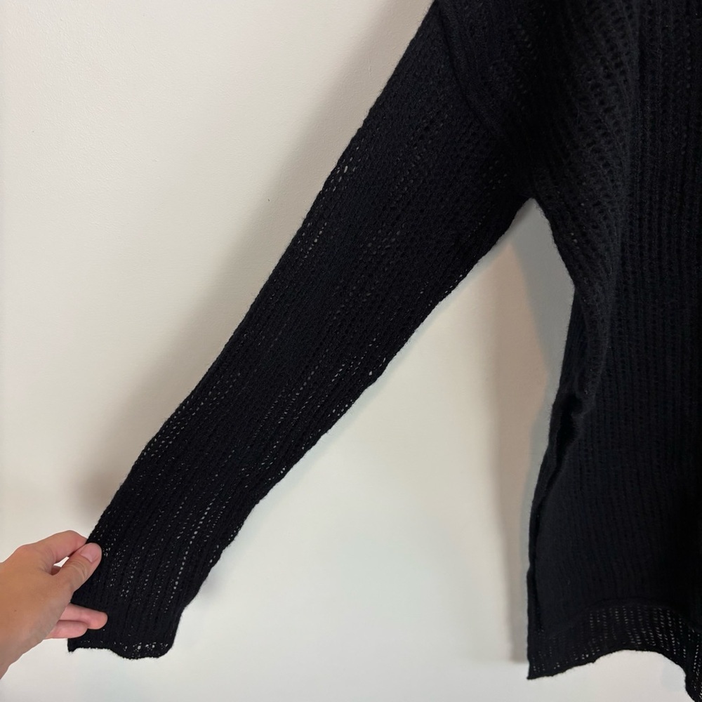 Free People Wednesday Cashmere Sweater in Black Size S - Picture 5 of 11
